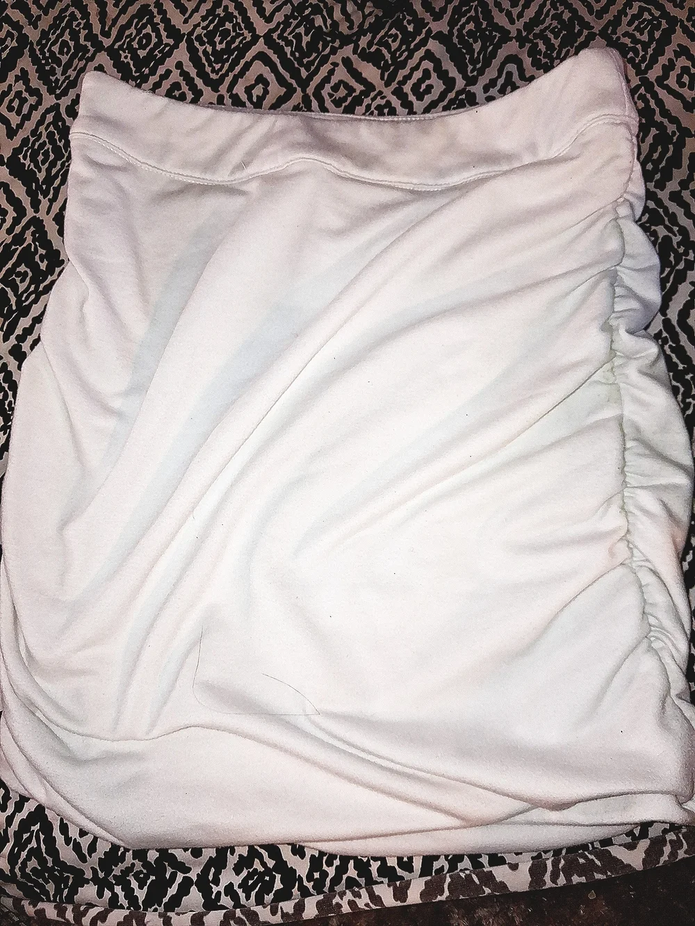 Princess Polly Benji Miniskirt In White Sz 4